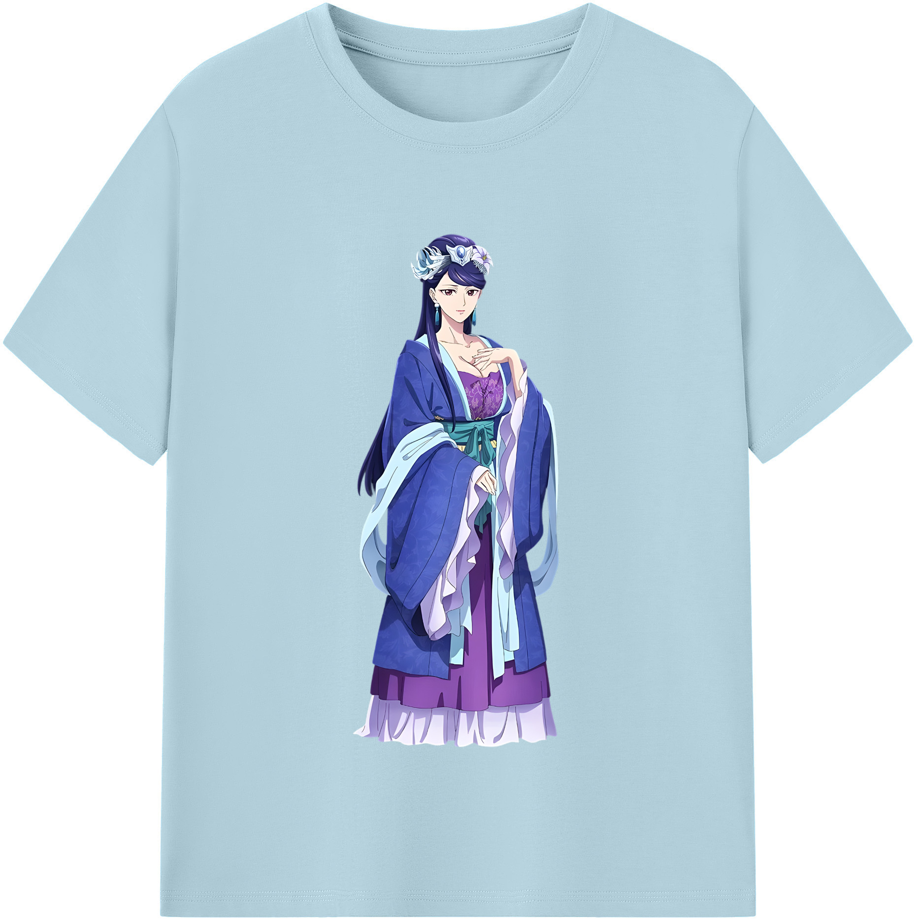 （画像用） 薬屋のひとりごと The Apothecary Diaries 綿100％半袖Tシャツ（フロントプリント）